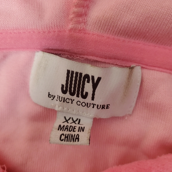 Barbie Hot Pink Juicy Crop Top Long Sleeve Sweater XXL - Picture 12 of 16